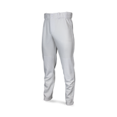White Tapered Double-knit Pants